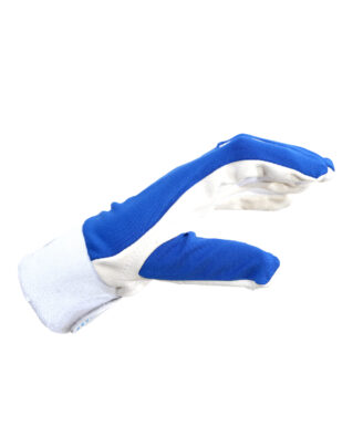 Blue & White Cotton Cricket Inner Gloves – Ultra-Thin, Non-Slip Grip & Long-Lasting Comfort