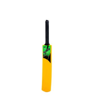 Supremo Sixer Cricket Bat with Fresh Green Sticker Ideal for Youth and Daily Matches